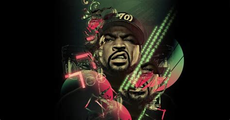 Ice Cube Rapper Wall Illustrations Urbannation