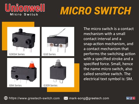 Different Types Of Micro Switches Knowledge Huizhou Greetech