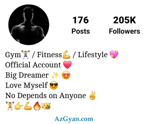 1000 Best Gym Bio For Instagram Gym Fitness Bio 2024