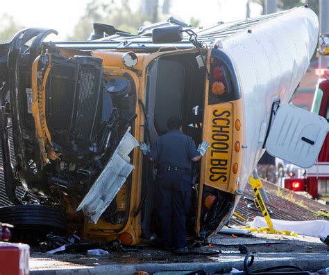 School Bus Crash Kills 2 Students Seriously Injures 3