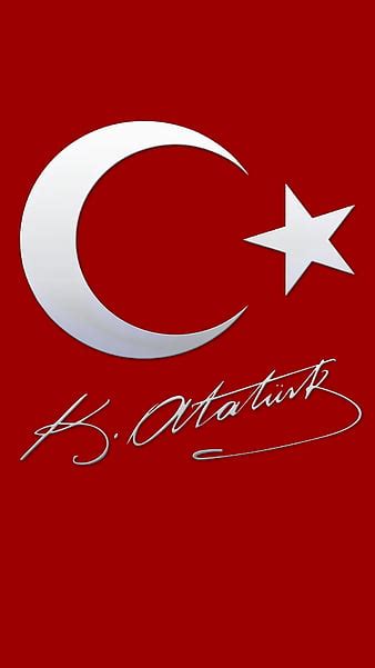Mka Signature Ata Ataturk Black Light Mka Neon Red Signature