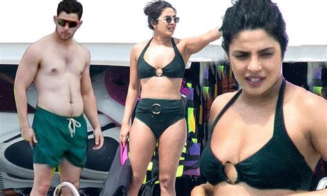 Priyanka Chopra Shows Off Her Bikini Body As She Takes To The Waves With Husband Nick Jonas In Miami