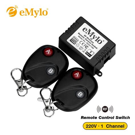 Emylo Rf Wireless Light Remote Control Switch 220v 230v 240v 1000w