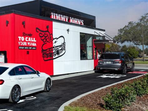 Jimmy Johns Opened Its First Drive Thru Only Store In Florida