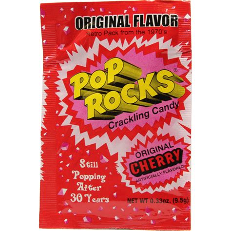 Pop Rocks Crackling Candy Original Cherry Packaged Candy Foodtown
