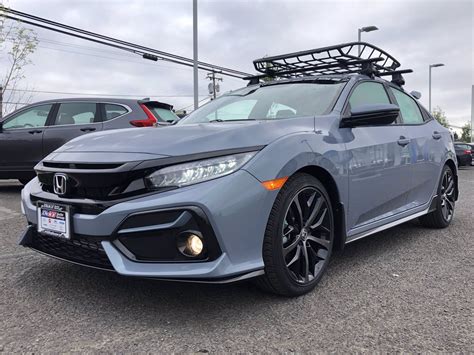Which one will be a better fit for you could indeed come down to whether you want a trunk or a hatch, but we think the hatchback's sport trim levels, extra power and sharper driving dynamics may have greater. New 2020 Honda Civic Hatchback Sport Touring Hatchback for ...