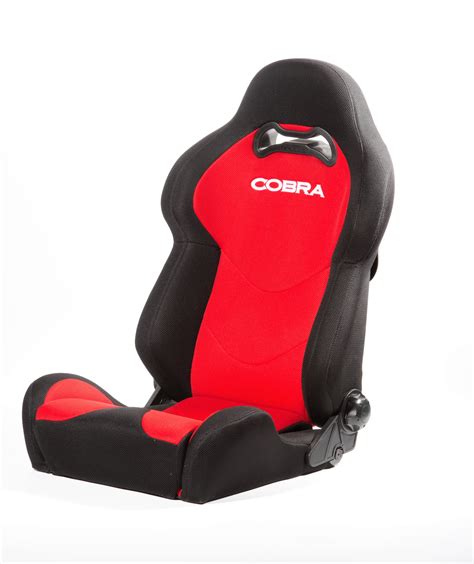 Sidewinder Black And Red Cobra Seats