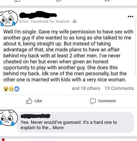 Cheating Wife Xpost Sadcringe