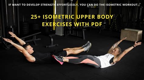 Best Upper Body Isometric Exercises With Pdf The Fitness Phantom