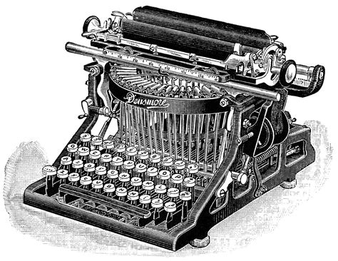 Vintage Typewriter Clipart 10 Free Cliparts Download Images On