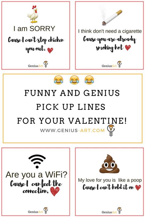 Funny And Hilarious Pickup Lines For Your Valentine Pick Up Lines