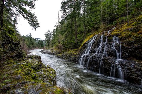 Fondos De Pantalla Canadá Ríos Cascadas Bosques Sooke River Vancouver