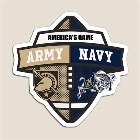 Navy Vs Army Football Magnet For Sale By Jn456 Redbubble