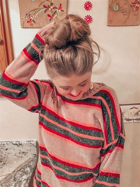 Simply Classy How To Create An Easy Messy Bun