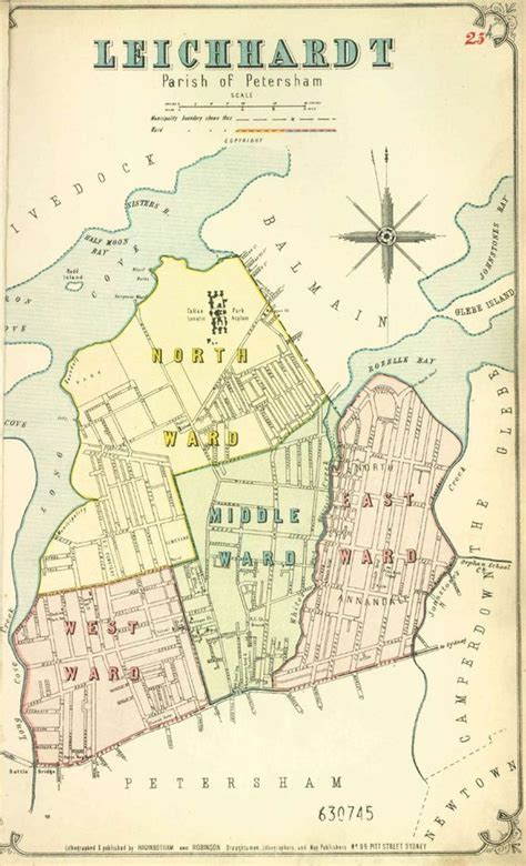 Atlas Of The Suburbs Of Sydney Leichhardt A 1886 1888 The