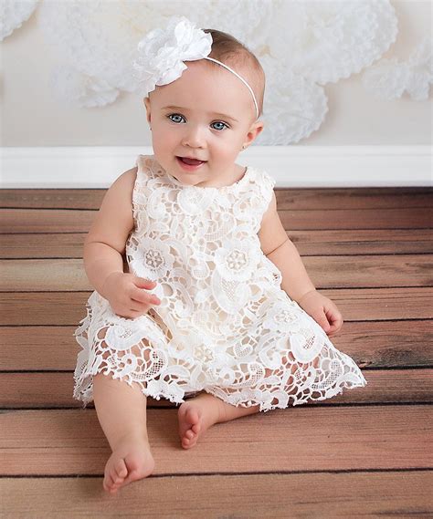 Love This Just Couture Cream And Lace Dress Set Infant And Toddler By