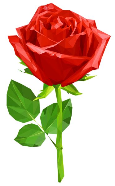 Crystal Red Rose Transparent Png Clip Art Image Rose Flower Wallpaper