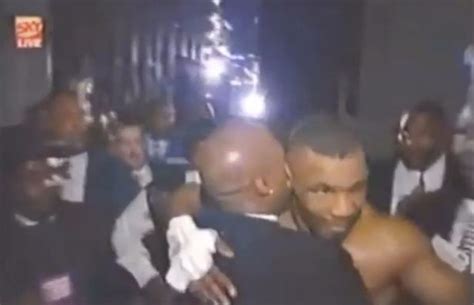 Rare Footage Emerges Of Mike Tyson And Tupac Just Hours Before Rappers