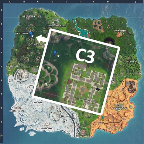 Each week a new set of seven battle pass challenges are released by epic games. Fortnite: Fortbyte #30 zwischen Haunted Hills und Pleasant ...