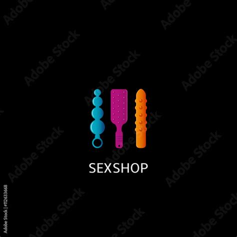 Sex Shop Vector Logo Design Template Stock Image And Royalty Free