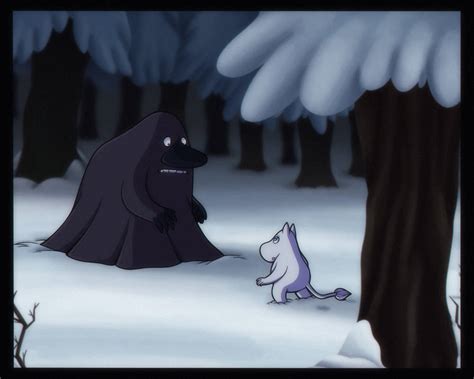 Moomin And The Groke By Lixcreates On Deviantart