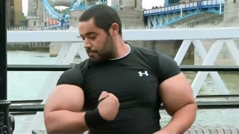 The Largest Biceps In The World Guinness World Record Youtube