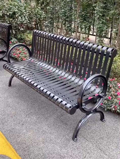 Our metal benches have a style that will suit every garden, every taste and every occasion. High Quality Metal Outdoor Public Custom Antique Wrought ...