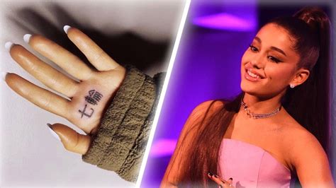 This is ariana's first tattoo, which she got in 2012 at the age of 18. Why Ariana Grande's Tattoo Disrespects Asian Culture ...