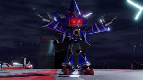 Neo Metal Sonic Render In Cycles Ships Aren T Mine From Sonic Heroes