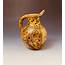 Slipware Pottery Puzzle Jug Dated 1843 With Profuse Scraffito 