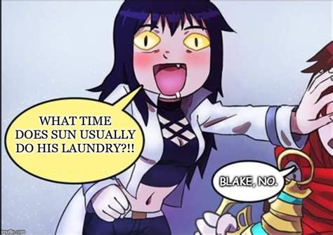 Image Tagged In Excited Blake From Rwby Imgflip