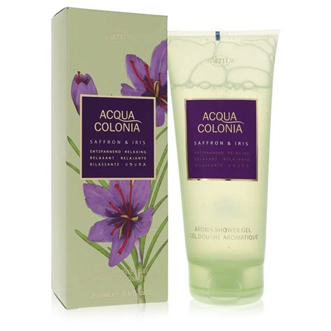 4711 Acqua Colonia Saffron Iris Perfume 6 8 Oz Shower Gel Yaxa Colombia