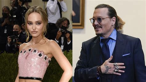 Johnny Depp Daughter Lily Rose Relationship After Amber Heard Trial