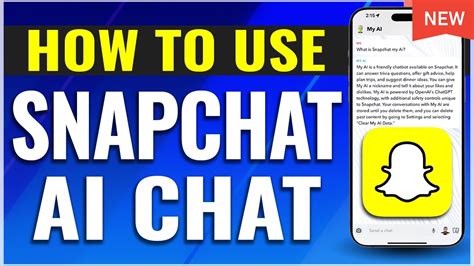 How To Use Snapchat AI Chat YouTube
