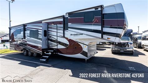 2022 Forest River Riverstone 42fskg Luxury 5th Wheel Youtube