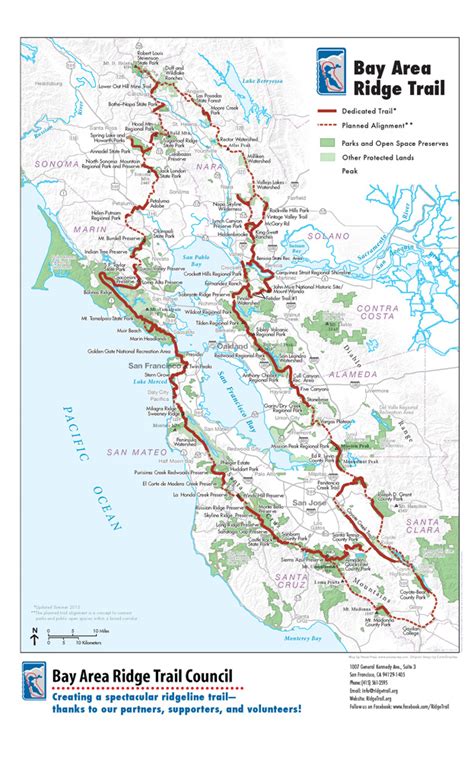 The Bay Area Ridge Trail A 550 Miler Close To Home Singletracks
