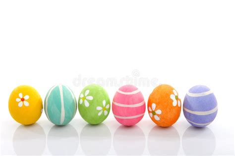Painted Easter Eggs Stock Photo Image Of Orange Green 18973632
