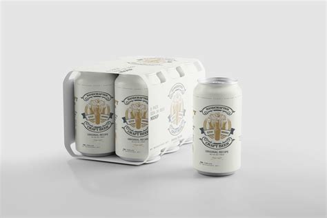 Soda Or Beer Can Six Pack Mockup Download Free Soda Or Beer Can Six