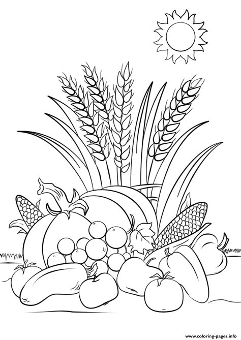 Coloring pages are fun for children of all ages and are a great educational tool that helps children develop fine motor skills, creativity and color recognition! Fall Harvest Autumn Coloring Pages Printable