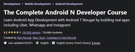 Download The Complete Android N Developer Course For Free