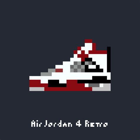 Pixel Art D Ver Air Jordan On Behance