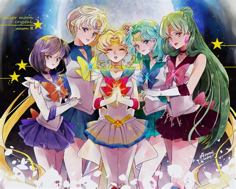 Tsukino Usagi Sailor Moon Tomoe Hotaru Ten Ou Haruka Kaiou Michiru And More Bishoujo