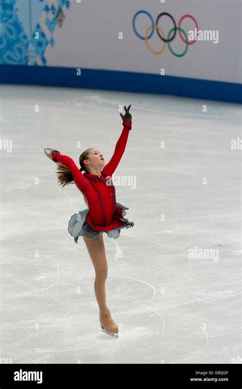 Yulia Lipnitskaya Competing In The Figure Skating Free Skate At The