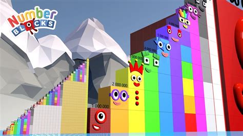 Looking For Numberblocks Amazing Step Squad 1000 To 30000 Vs 1 Million