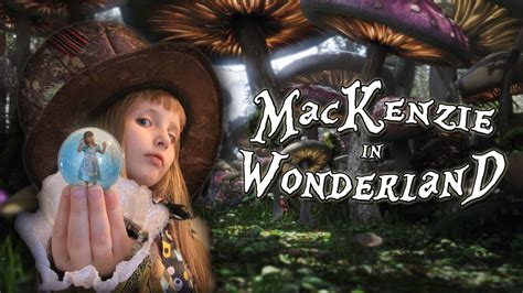 "MacKenzie in Wonderland" with MacKenzie as Alice and Jordan as the Mad