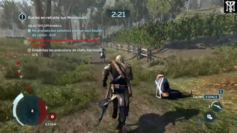Assassin S Creed Iii S Quence La Bataille De Monmouth Youtube
