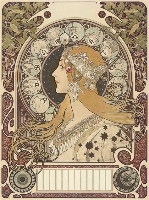 Zodiac 1896 In 2021 Alphonse Mucha Mucha Art Nouveau Poster