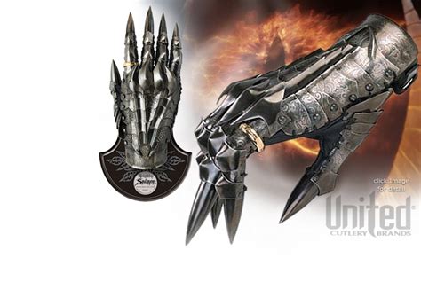Maybe you would like to learn more about one of these? Officially Licensed Lord of the Rings Gauntlet of Sauron ...