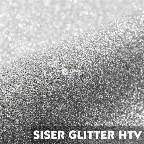 Siser Moda Glitter 2 Htv Silver Rainbow Vinyl Co