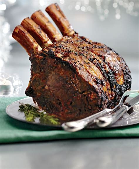 With this single recipe you make a complete holiday dinner by roasting prime rib and vegetables side by side in the oven. best recipes, tested till perfect | Standing rib roast, Rib recipes, Rib roast